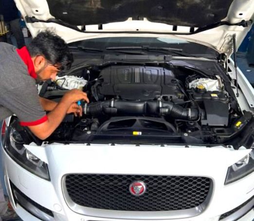 JAGUAR Brake Pad Service - Oil Change Service - & Air Conditioner Recharge Service