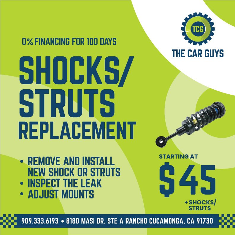 Shocks and Struts Replacement Service